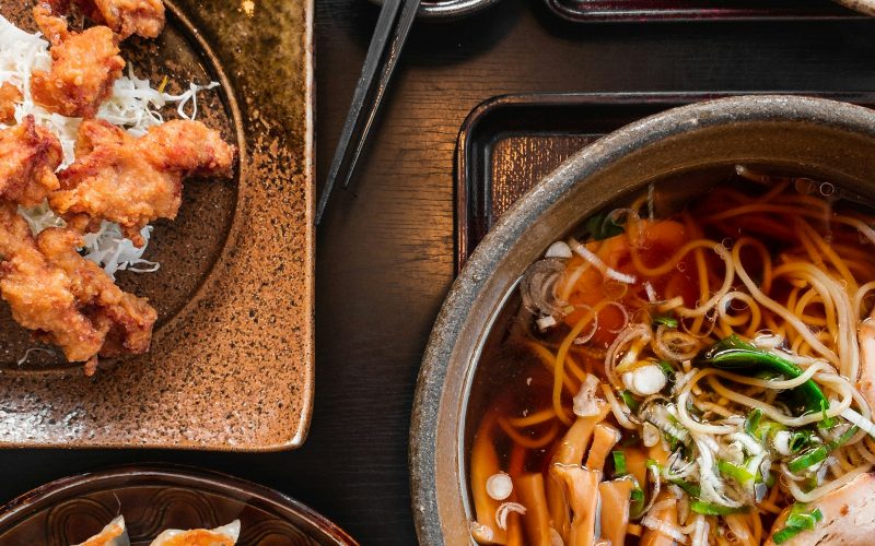 흑염소 안주 한 상 차림